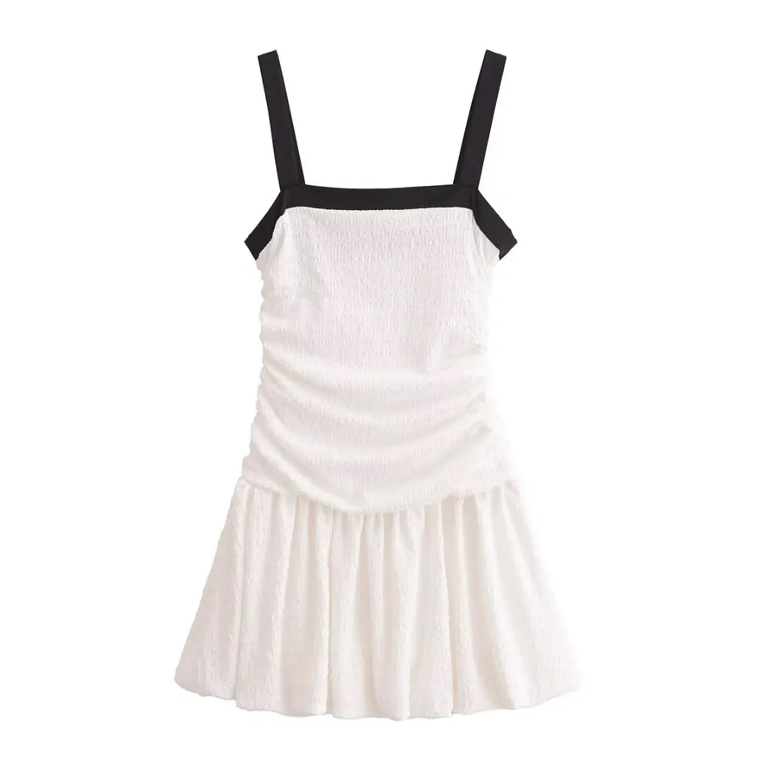 Ruched Mini Dress