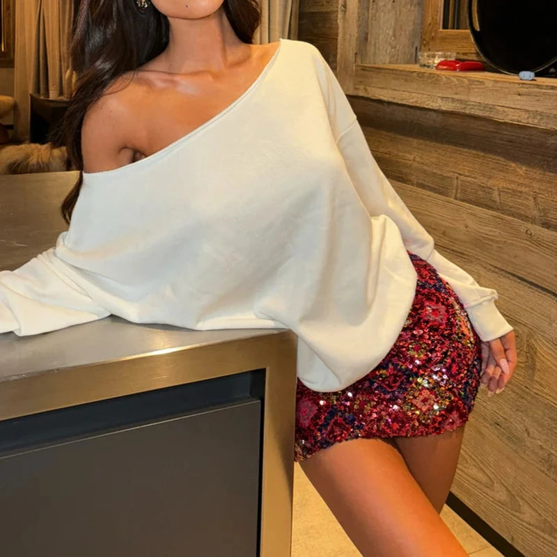Sequins Mini Skirt