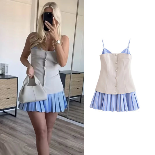 Tube Top Mini Dress