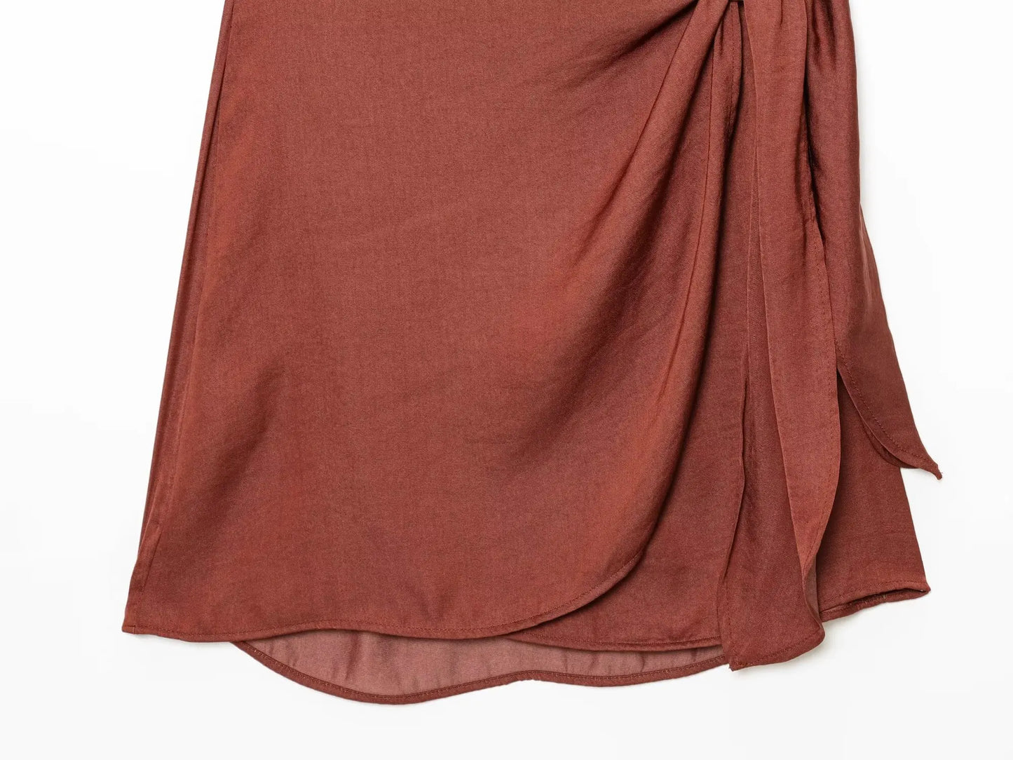 Slim Hanging Neck Mini Dress