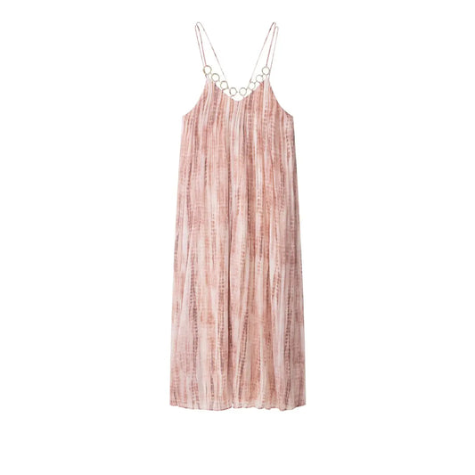 Straight Sling Midi Dress