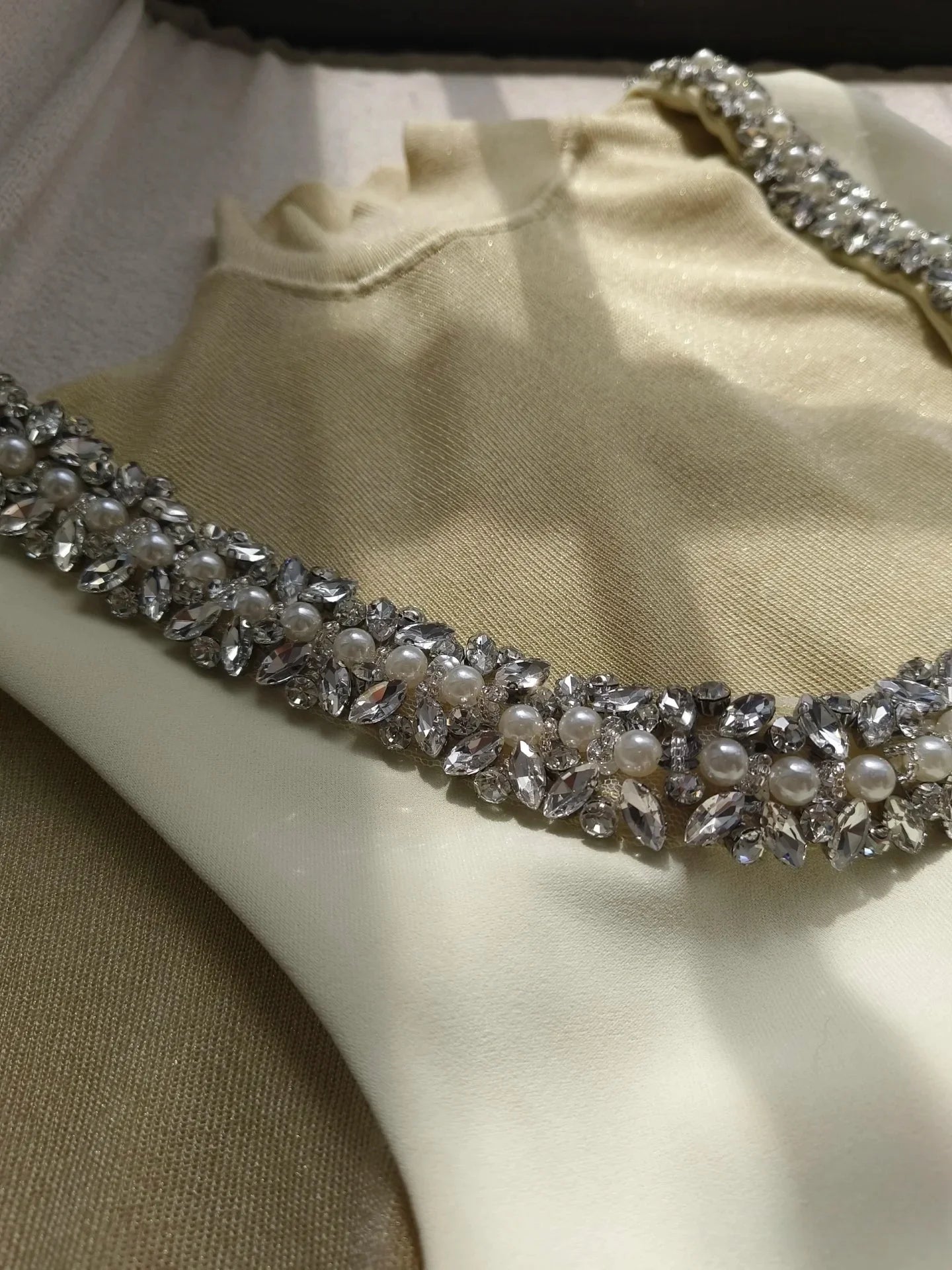 Bow Diamond Hollow Out Dress