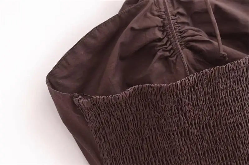 Brownish Maxi Dress