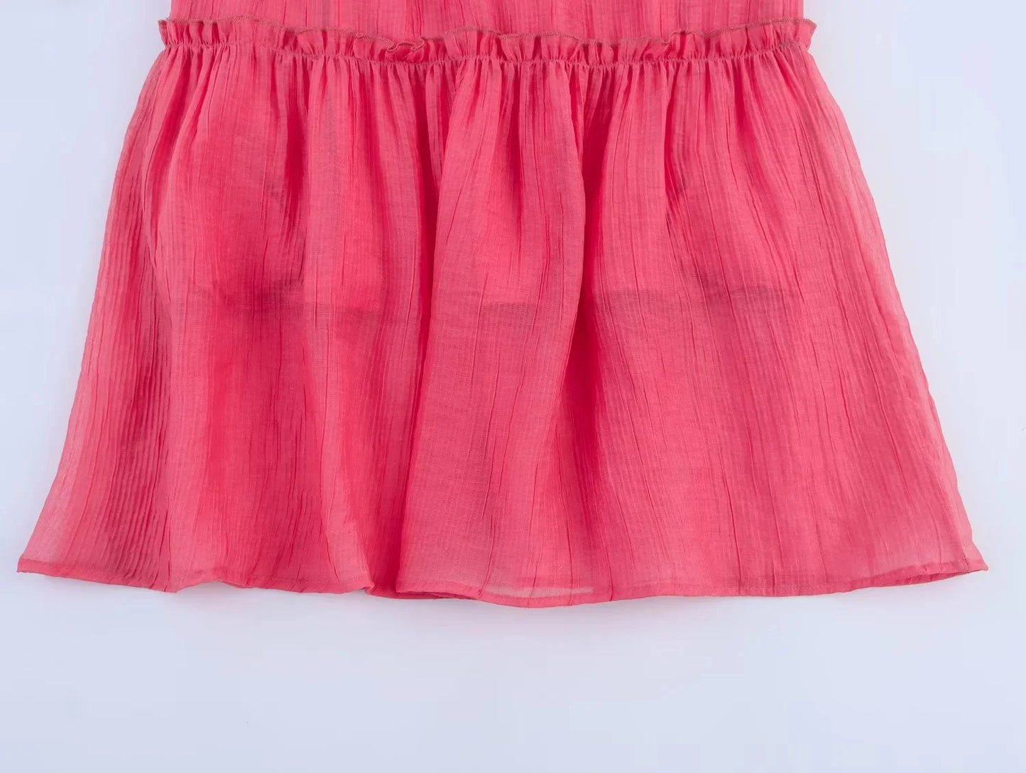 Loose Blouse and Skirt Two Piece Set