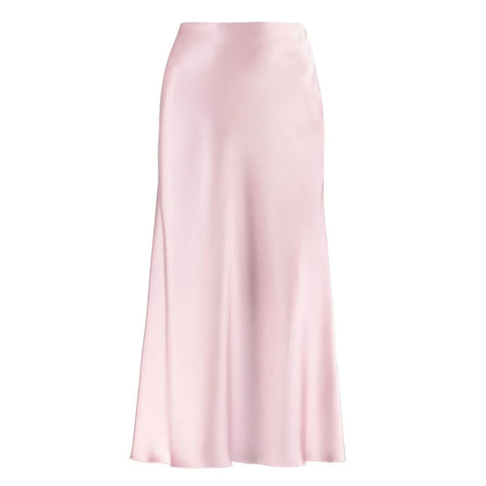 Silky Midi Skirt