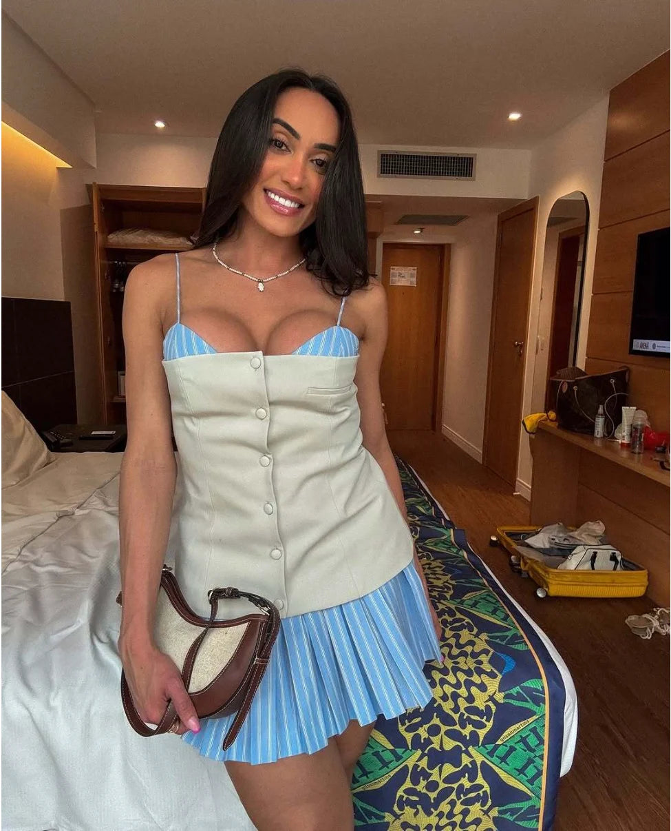Tube Top Mini Dress