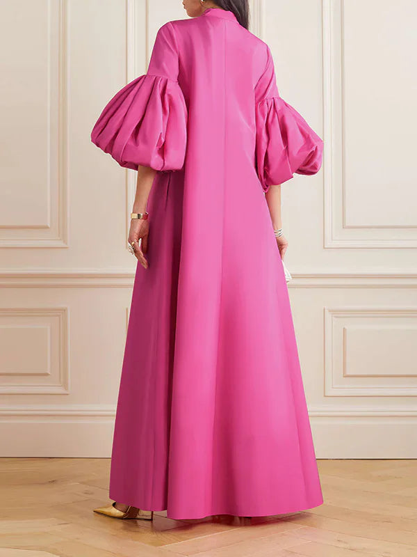Pink Long Evening Dress