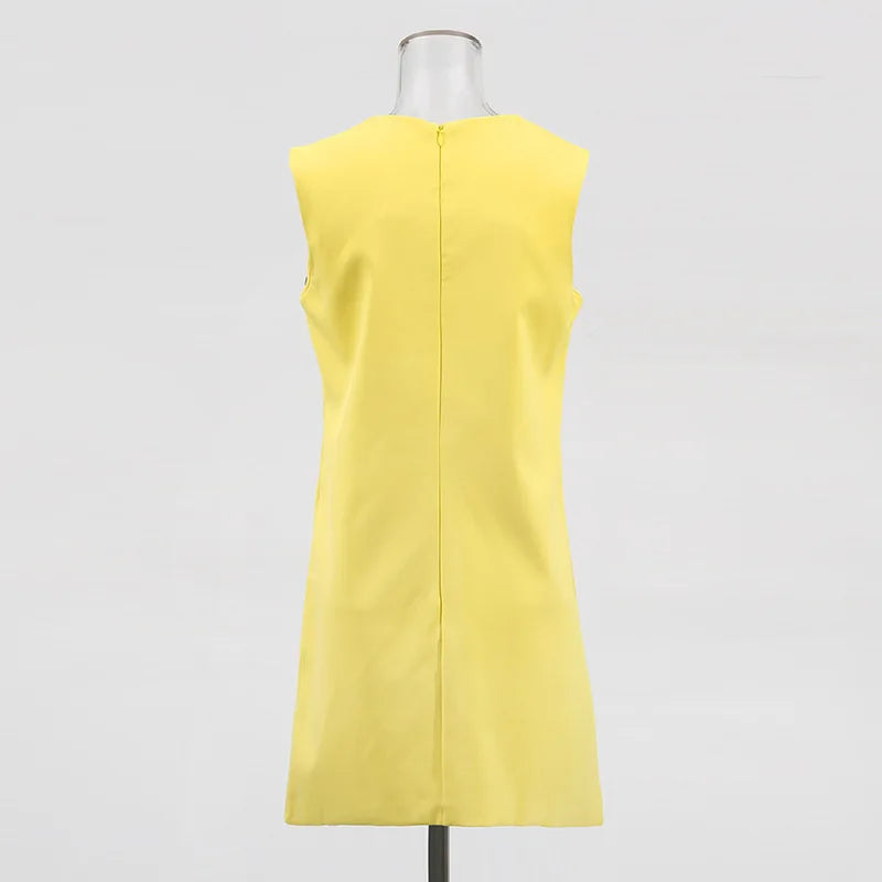 Flowers Splicing Dress