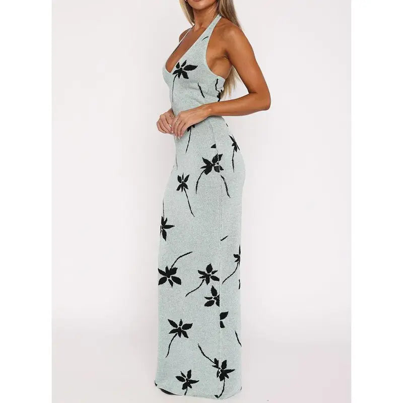 Backless Bodycon Long Dress