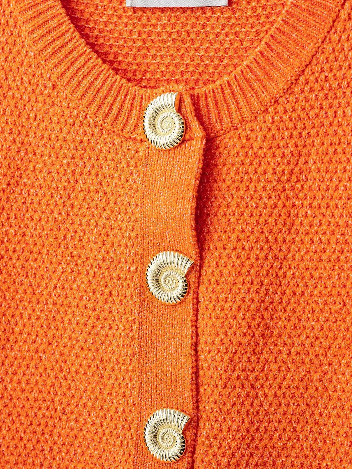 Buttons Knitting Vest