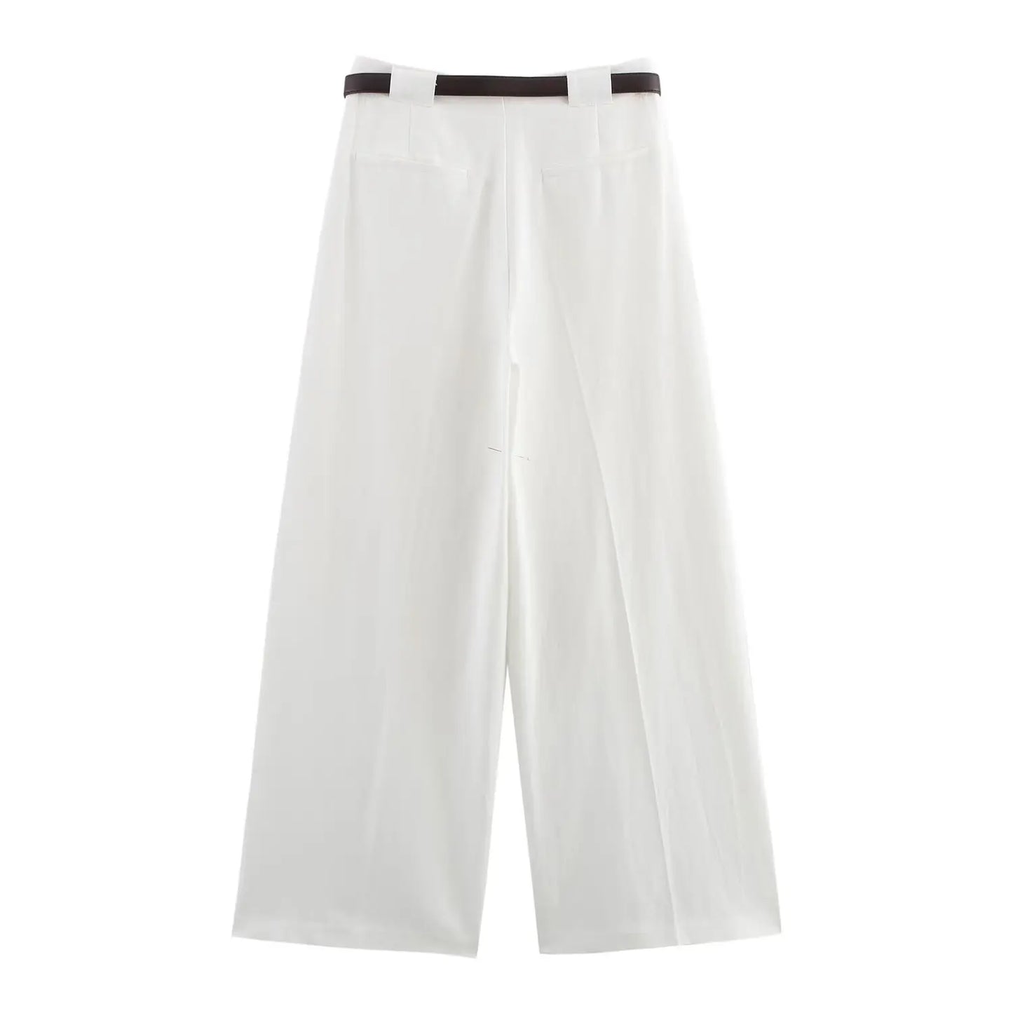Waisted Belted Wide two piece Set for Summer