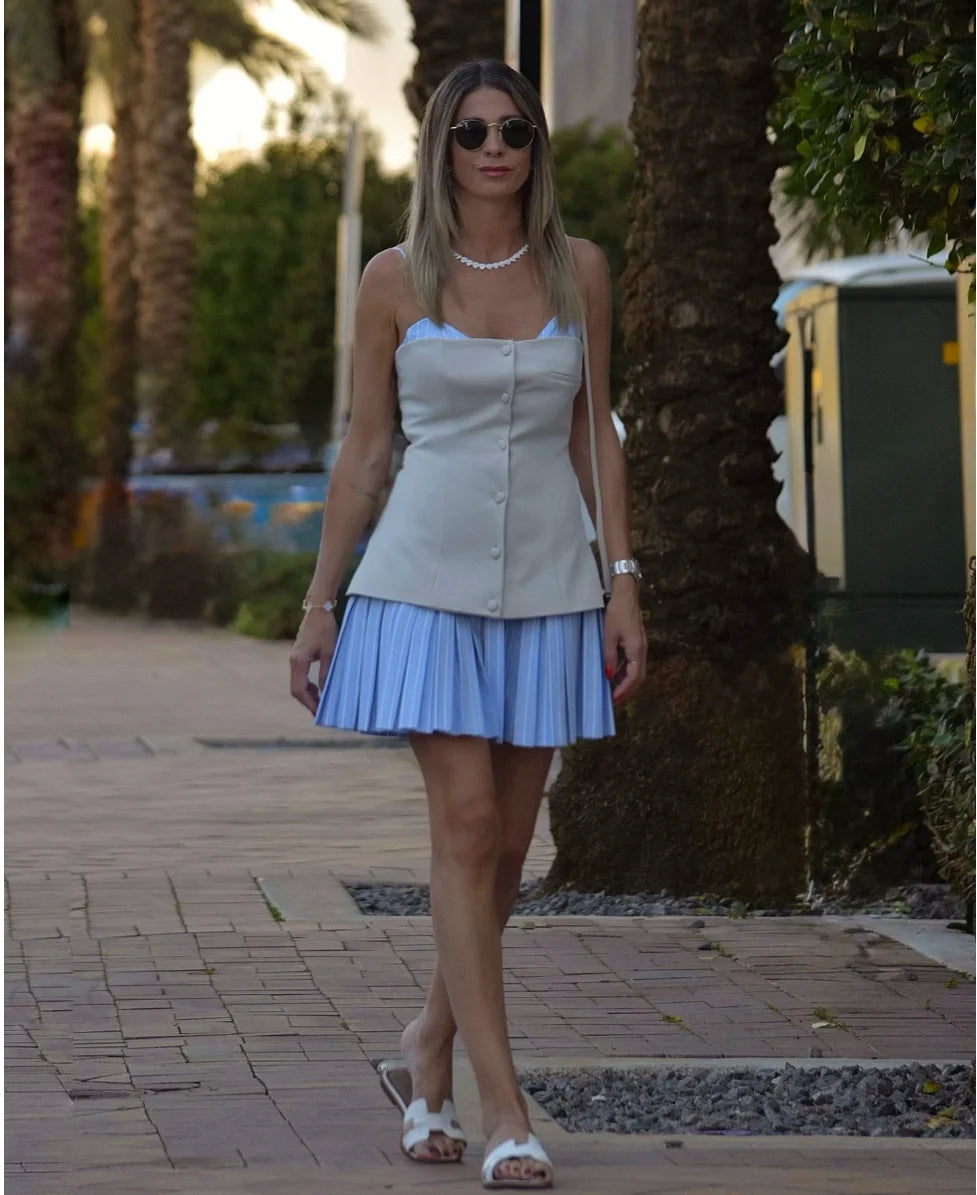 Tube Top Mini Dress