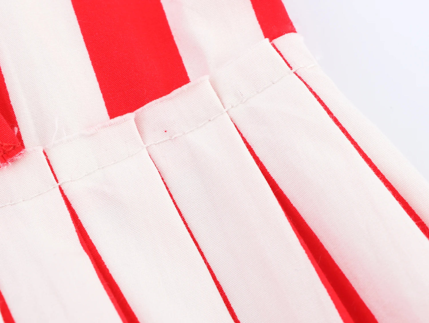 high waist striped skirt