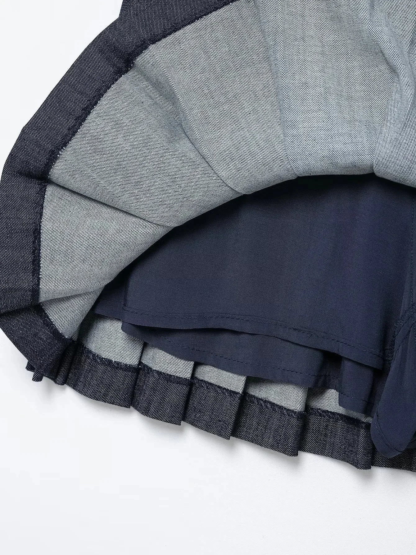 Bomber Jackets and Pleated Mini Skirt