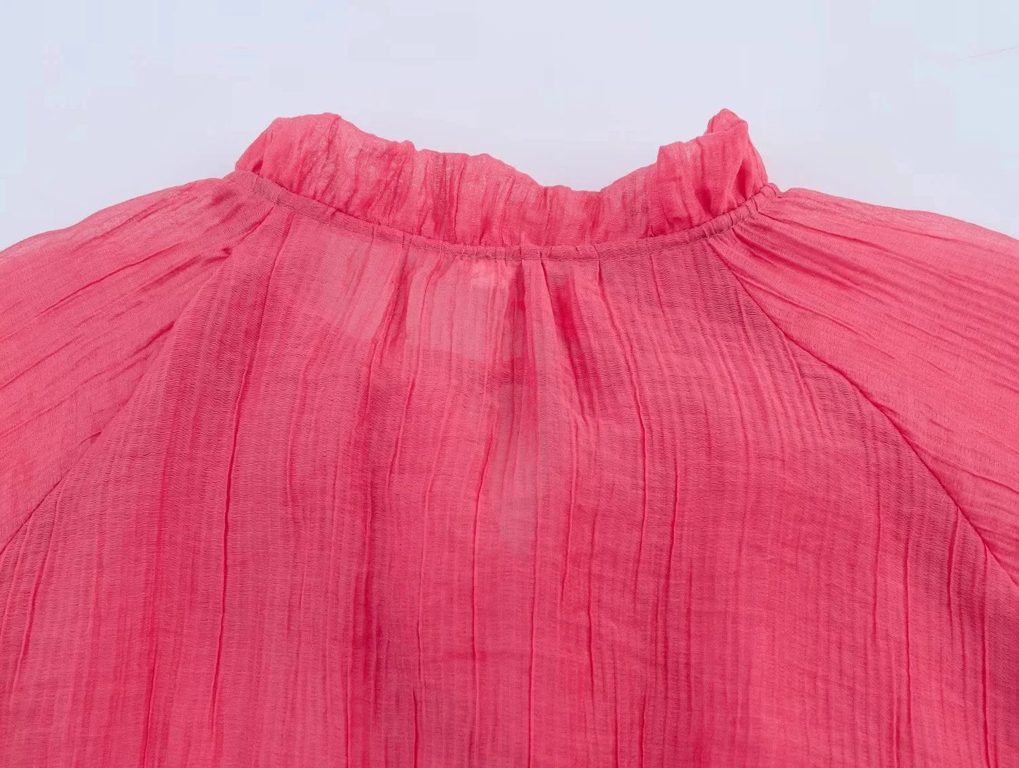 Loose Blouse and Skirt Two Piece Set