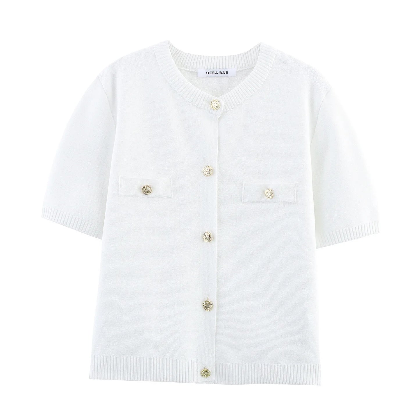 Single Breasted Knitted Cardigan Coat
