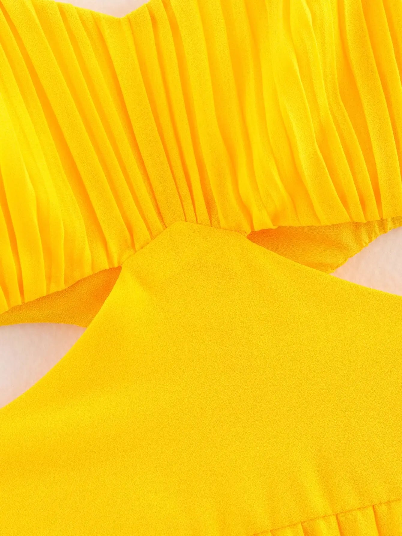 pleated suspender dress