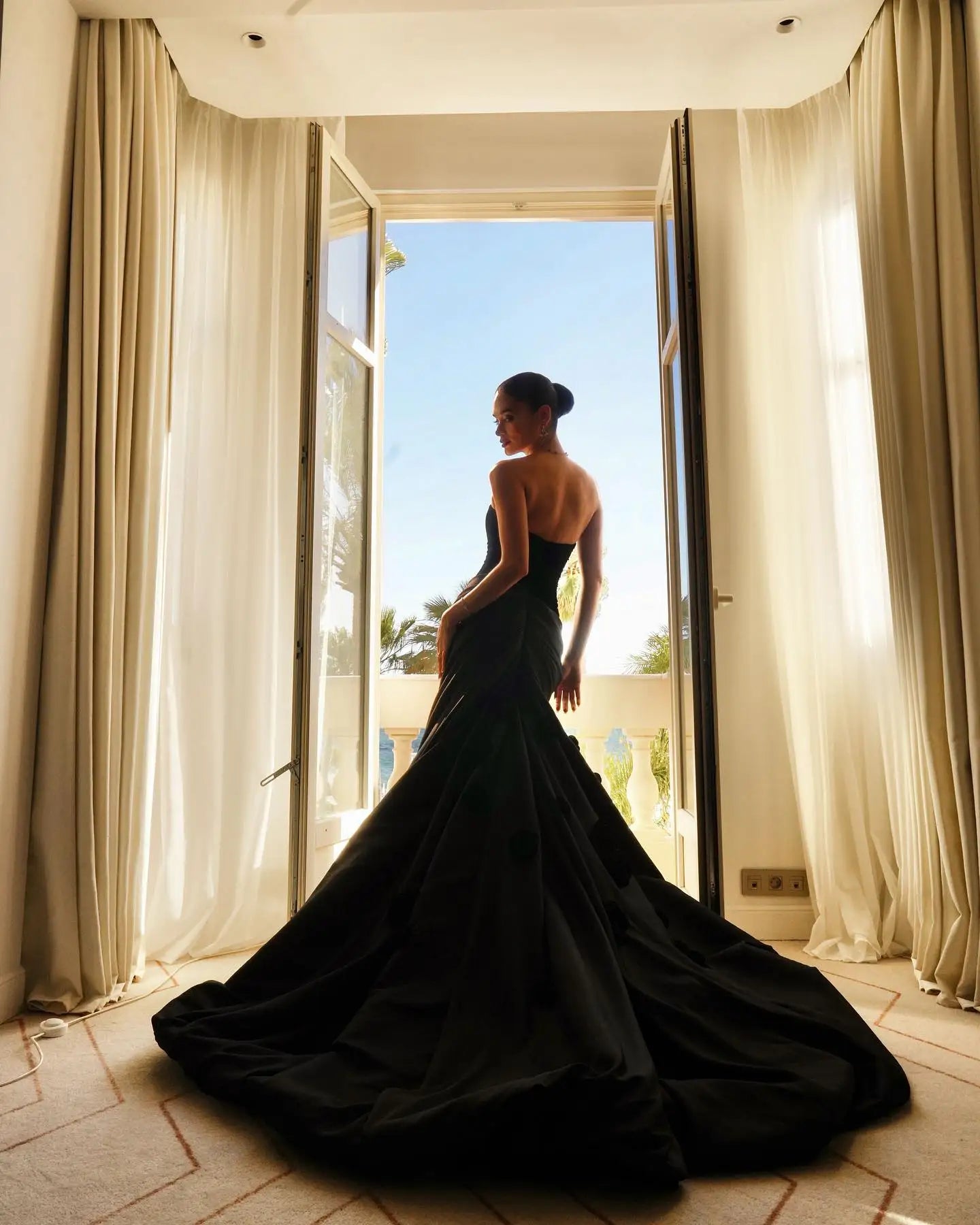 Black Mermaid Dress