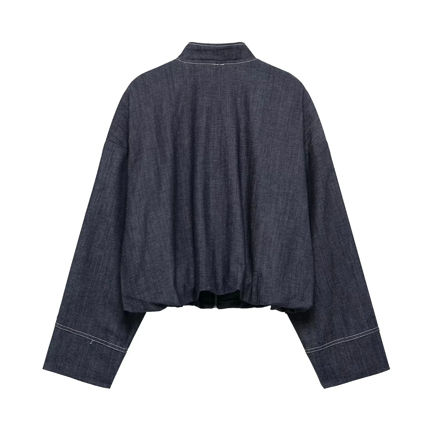 Bomber Jackets and Pleated Mini Skirt