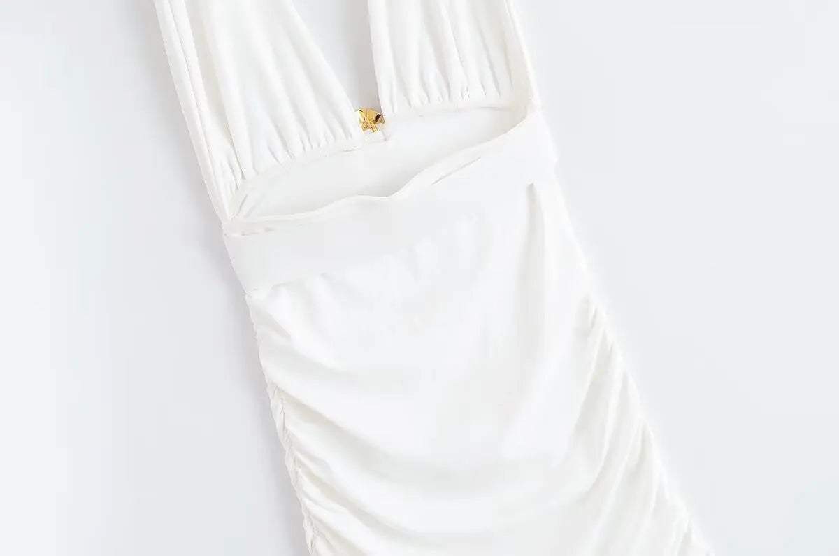 V-neck Maxi Dress