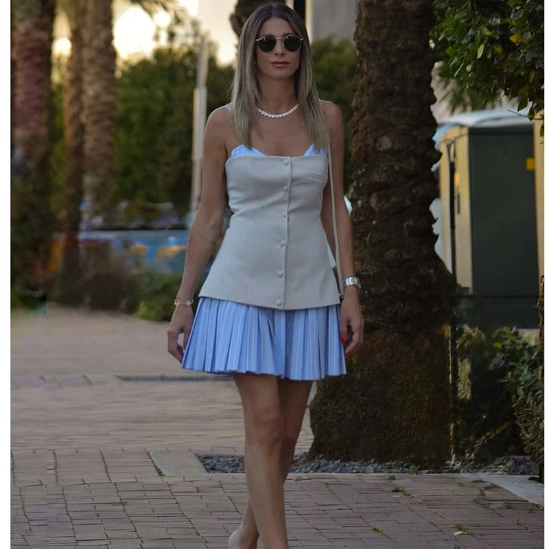 Tube Top Mini Dress
