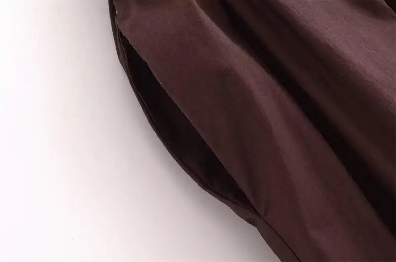 Brownish Maxi Dress