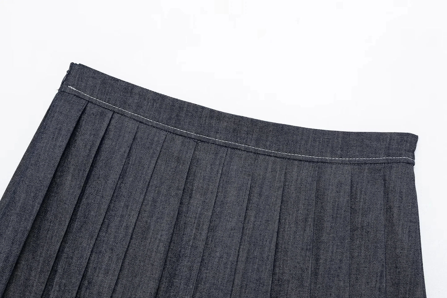 Bomber Jackets and Pleated Mini Skirt