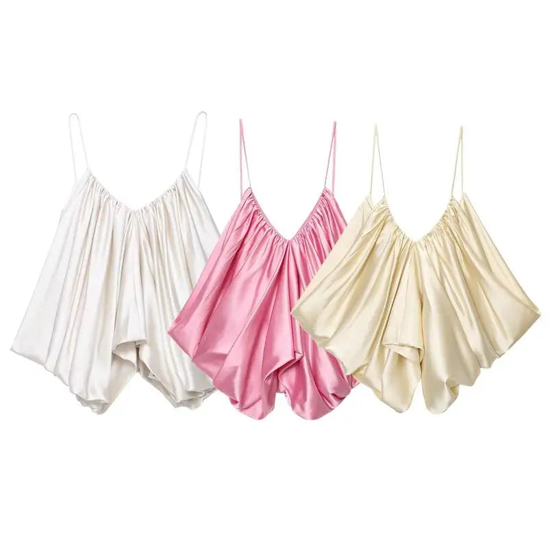 Loose V-neck Top